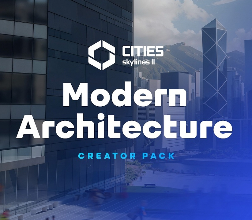 Cities: Skylines II - Creator Pack: Modern Architecture DLC EU PC Steam CD Key Logo
