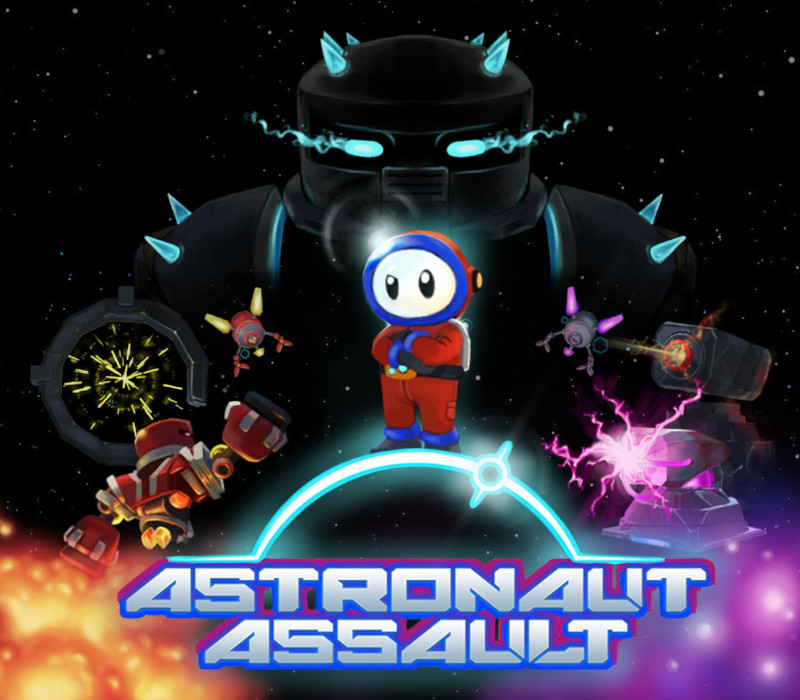 Astronaut Assault PC Steam CD Key Logo