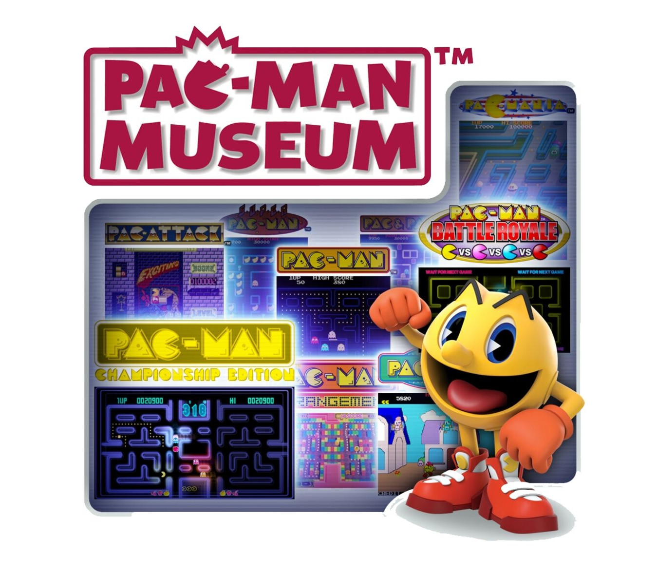 PAC-MAN MUSEUM + Ms. PAC-MAN DLC Steam CD Key Logo