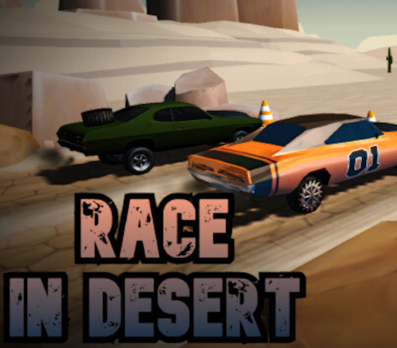 Race in Desert Steam CD Key Logo