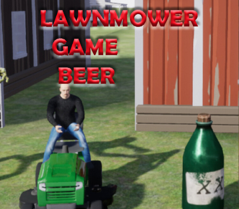Lawnmower Game Beer PC Steam CD Key Logo