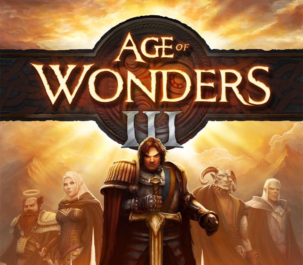 Age of Wonders III - Golden Realms Expansion DLC PC Steam CD Key Logo