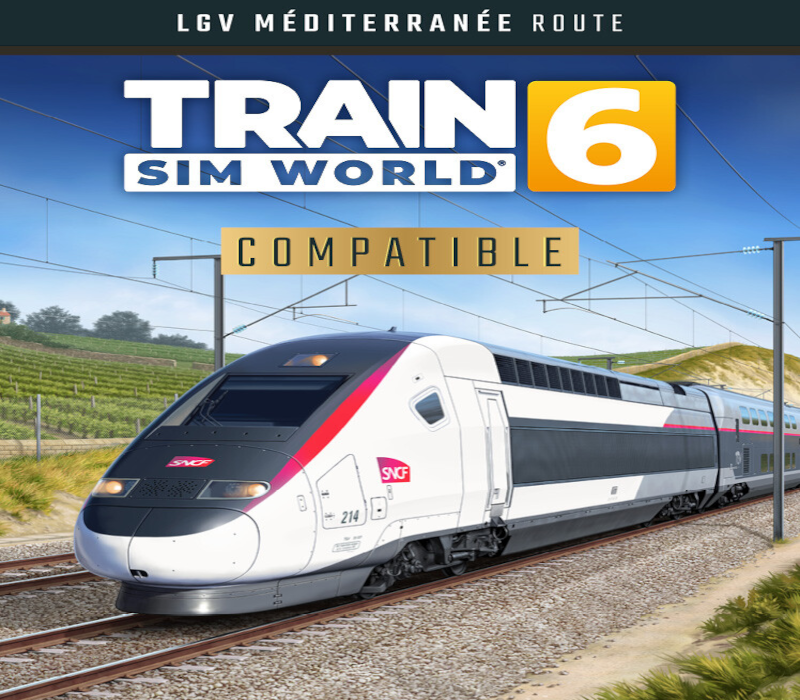 Train Sim World 6: LGV Mediterranee: Marseille - Avignon Route Add-On DLC EU XBOX One / Xbox Series X|S / PC CD Key Logo