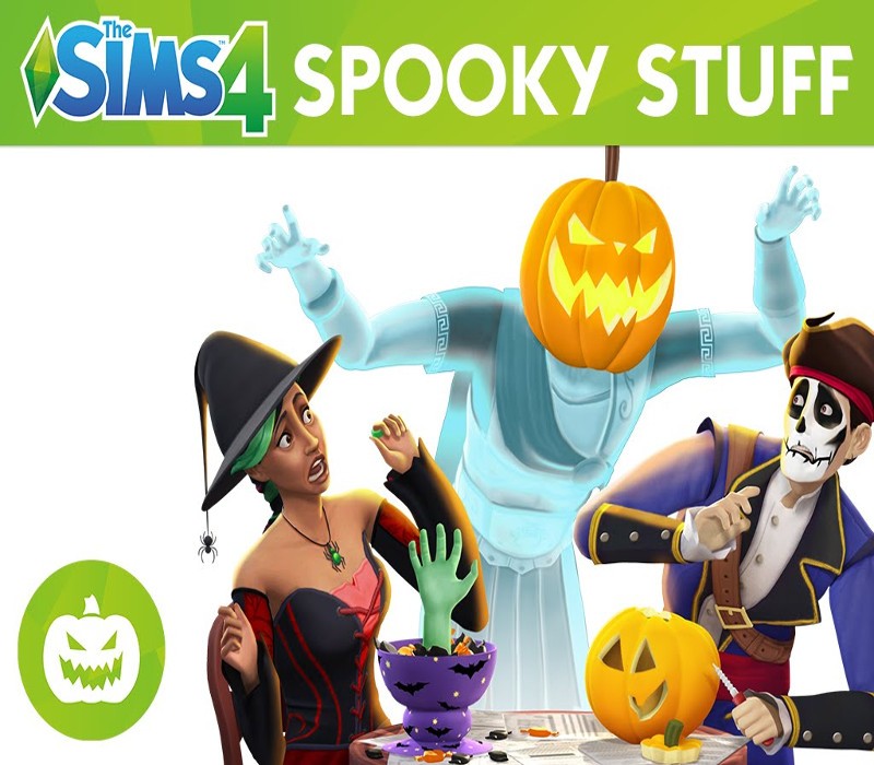 The Sims 4 - Spooky Stuff DLC EA App CD Key Logo