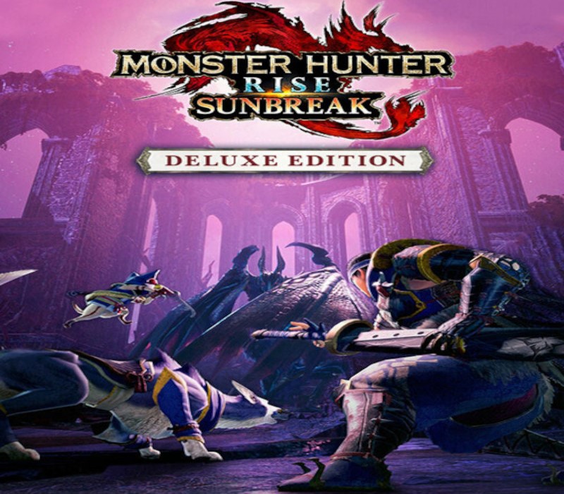 MONSTER HUNTER RISE - Sunbreak Deluxe Edition NA PC Steam CD Key Logo
