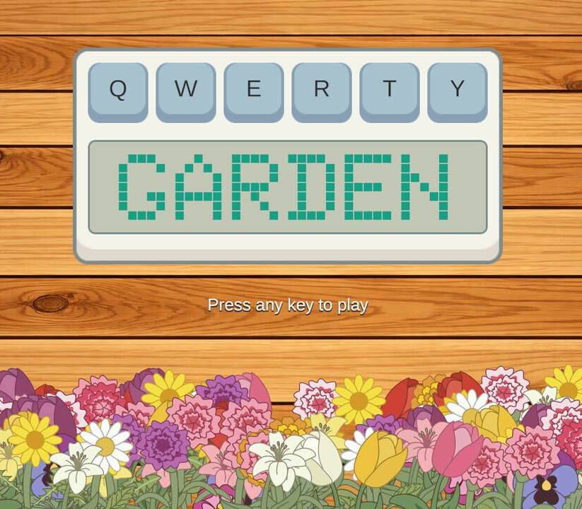 Qwerty Garden PC Steam CD Key Logo