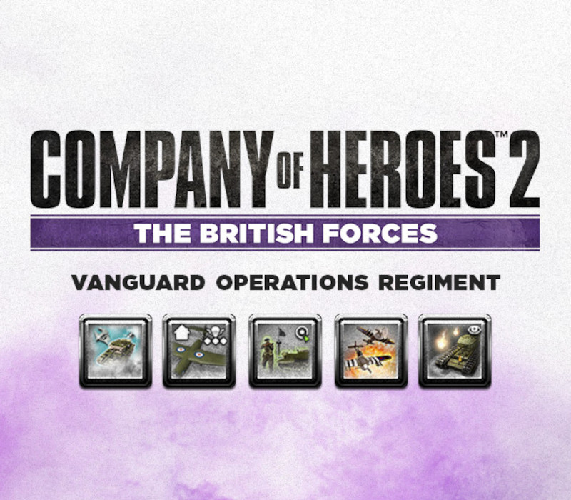 Company of Heroes 2 - British Commander: Vanguard Operations Regiment DLC Steam CD Key Logo