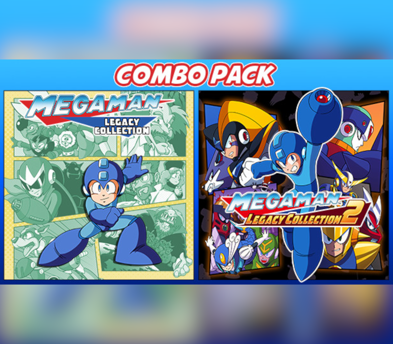 Mega Man Legacy Collection 1+2 Combo Pack EU XBOX One / Xbox Series X|S CD Key Logo