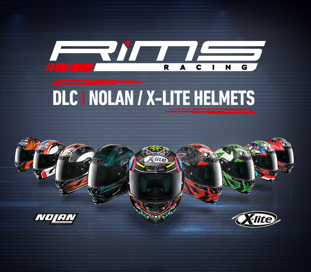 RiMS Racing - Nolan X-LITE Helmets DLC Steam CD Key Logo