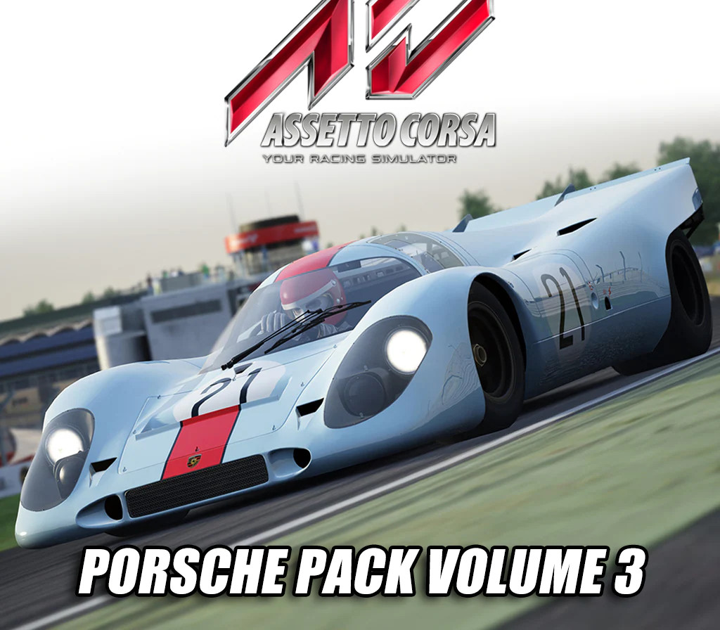 Assetto Corsa - Porsche Pack 3 DLC EU PC Steam CD Key Logo