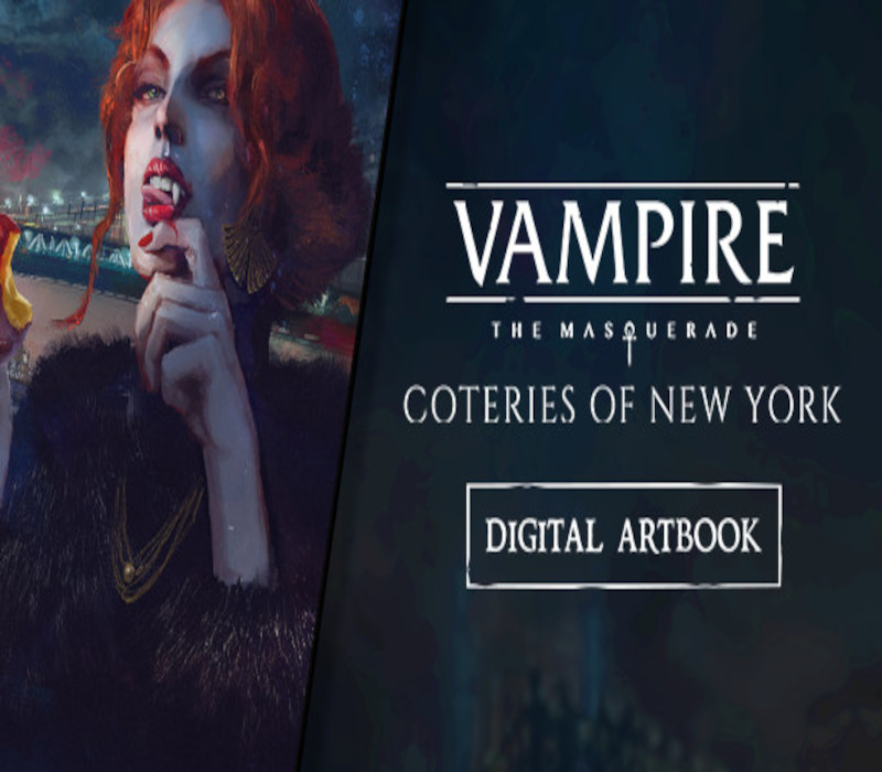 Vampire: The Masquerade - Coteries of New York Digital Artbook DLC Steam CD Key Logo