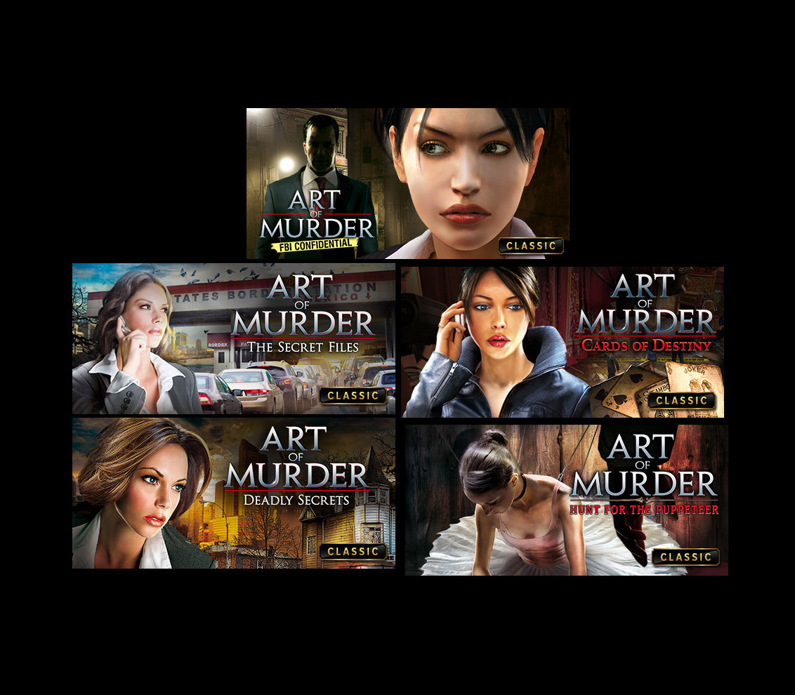 Art of Murder Franchise Bundle Steam CD Key Logo