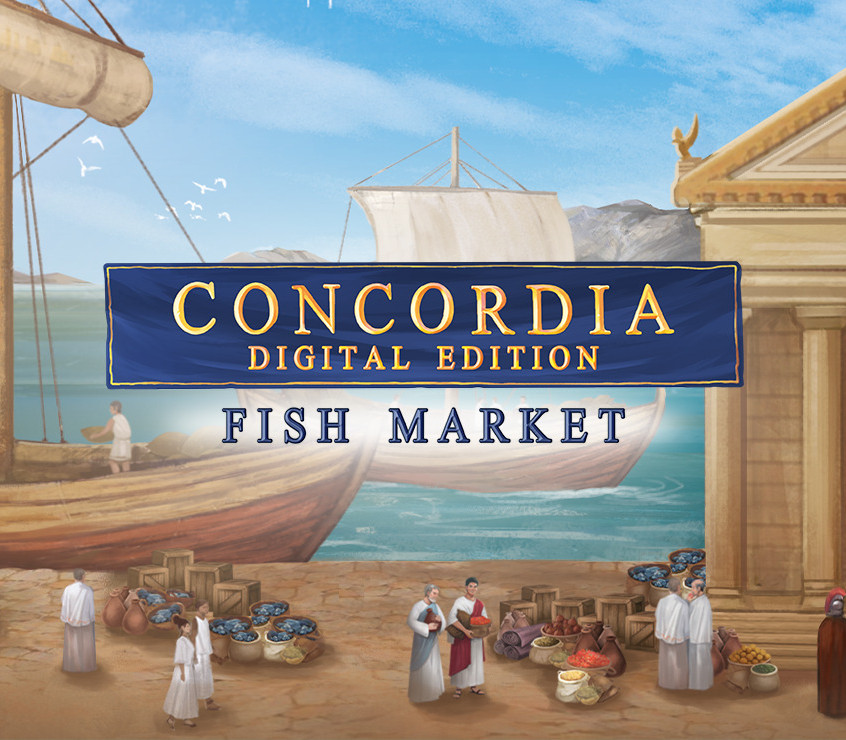 Concordia: Digital Edition - Fish Market DLC PC Steam CD Key Logo