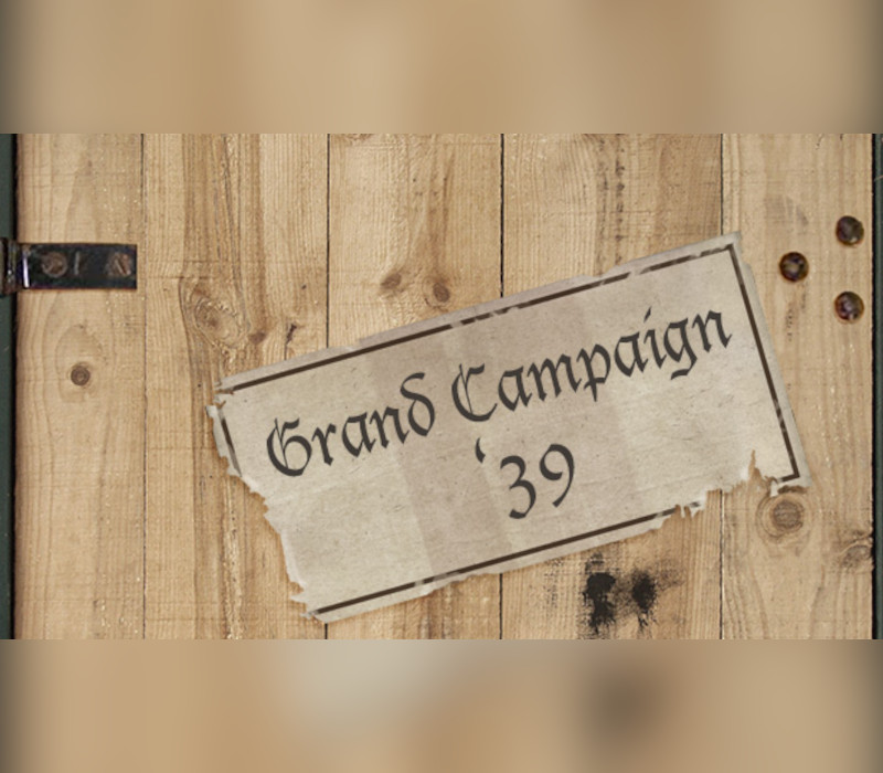 Panzer Corps - Grand Campaign '39 DLC PC Steam CD Key Logo