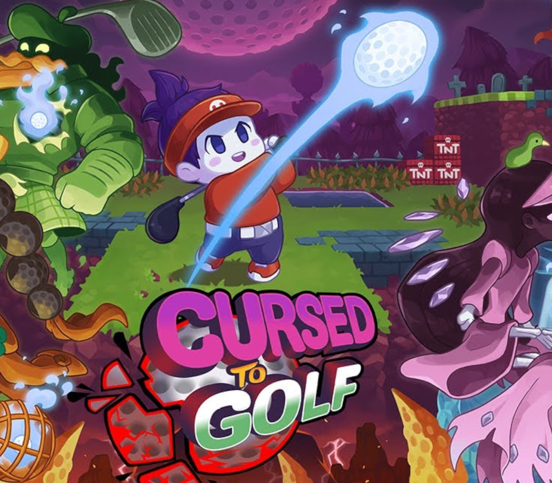 Cursed to Golf PC Steam CD Key Logo
