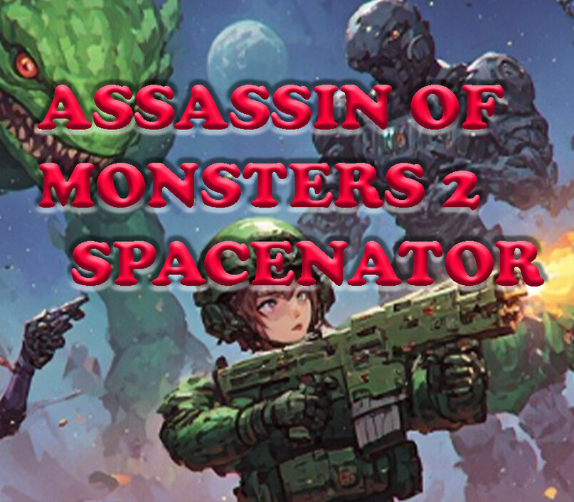 Assassin of Monsters 2 Spacenator PC Steam CD Key Logo