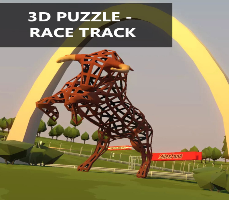 3D PUZZLE - Race Track PC Steam CD Key Logo