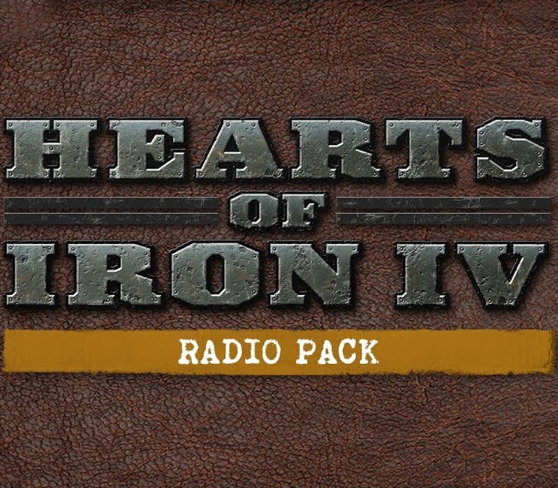 Hearts of Iron IV - Radio Pack DLC PC Steam CD Key Logo