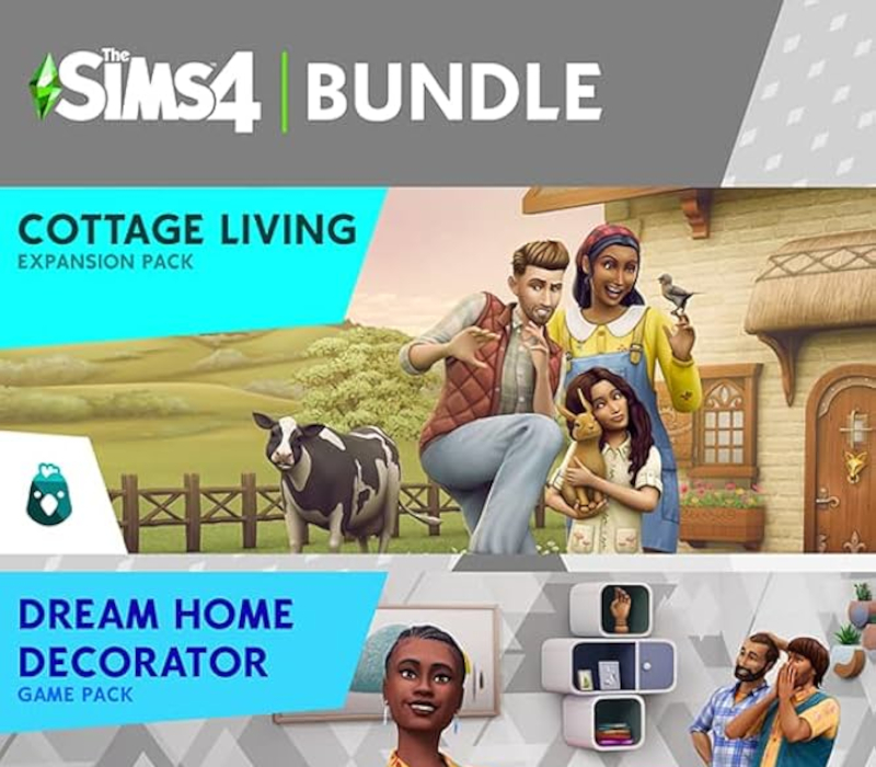 The Sims 4: Decorator's Dream Bundle US DLC XBOX One / Xbox Series X|S CD Key Logo