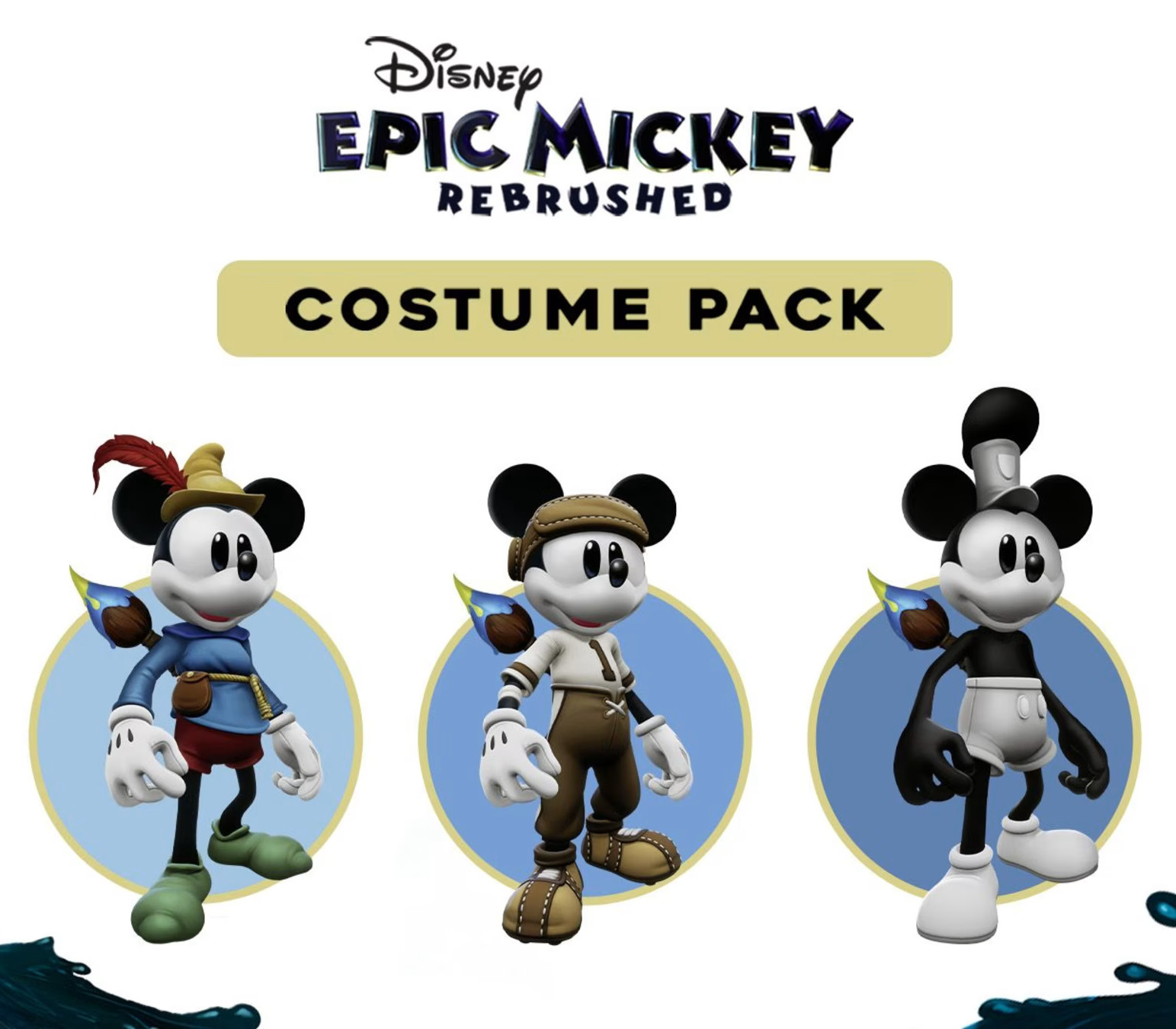 Disney Epic Mickey: Rebrushed - Costume Pack DLC EU Nintendo Switch CD Key Logo
