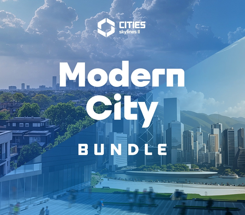 Cities: Skylines II - Modern City Bundle DLC EU PC Steam CD Key Logo