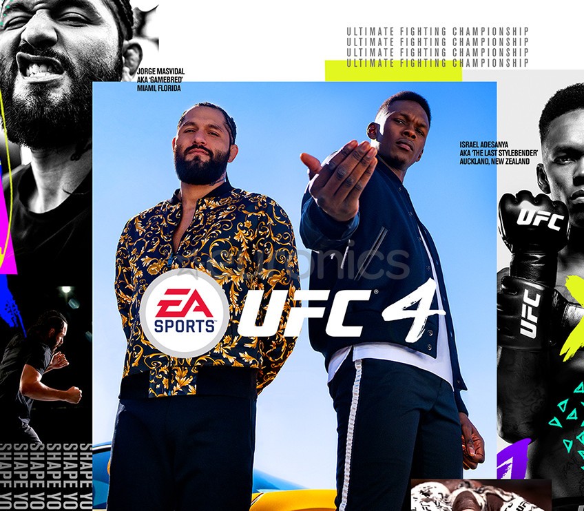 UFC 4 US XBOX One CD Key Logo