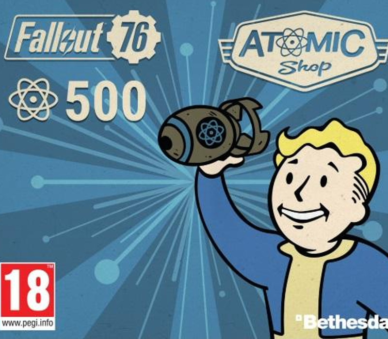 Fallout 76 - 500 Atoms US XBOX One CD Key Logo