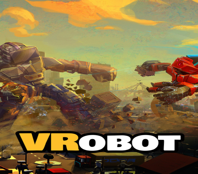 VRobot: VR Giant Robot Destruction Simulator PC Steam CD Key Logo