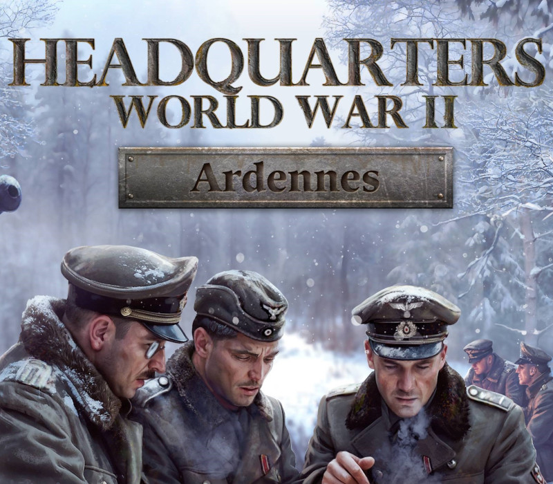 Headquarters: World War II - Ardennes DLC PC Steam CD Key Logo