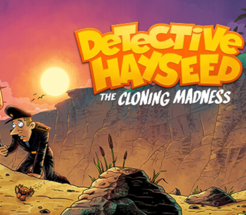 Detective Hayseed - The Cloning Madness PC Steam CD Key Logo
