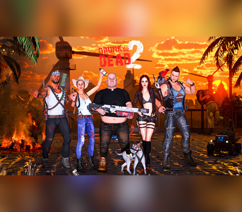 Drunk or Dead 2 VR Steam CD Key Logo