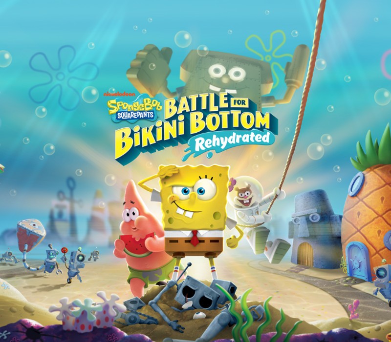 SpongeBob SquarePants: Battle for Bikini Bottom Rehydrated PC Steam CD Key Logo
