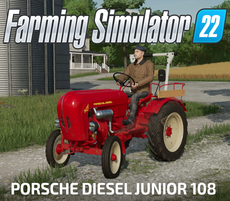 Farming Simulator 22 - Porsche Diesel Junior 108 DLC PC Steam CD Key Logo