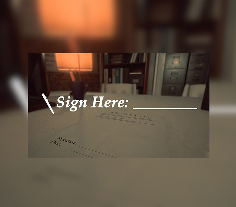 Sign Here Steam CD Key Logo