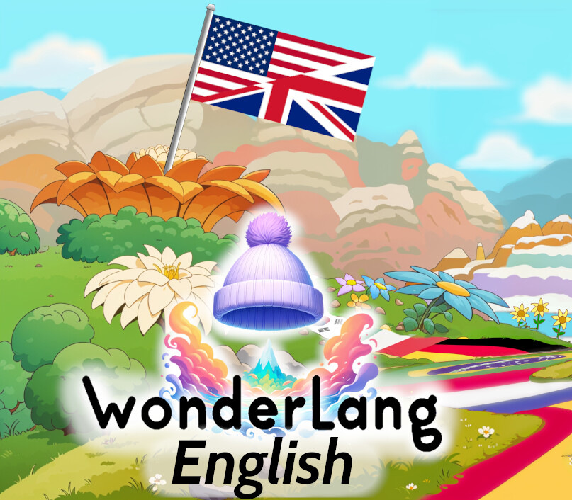 WonderLang English PC Steam CD Key Logo