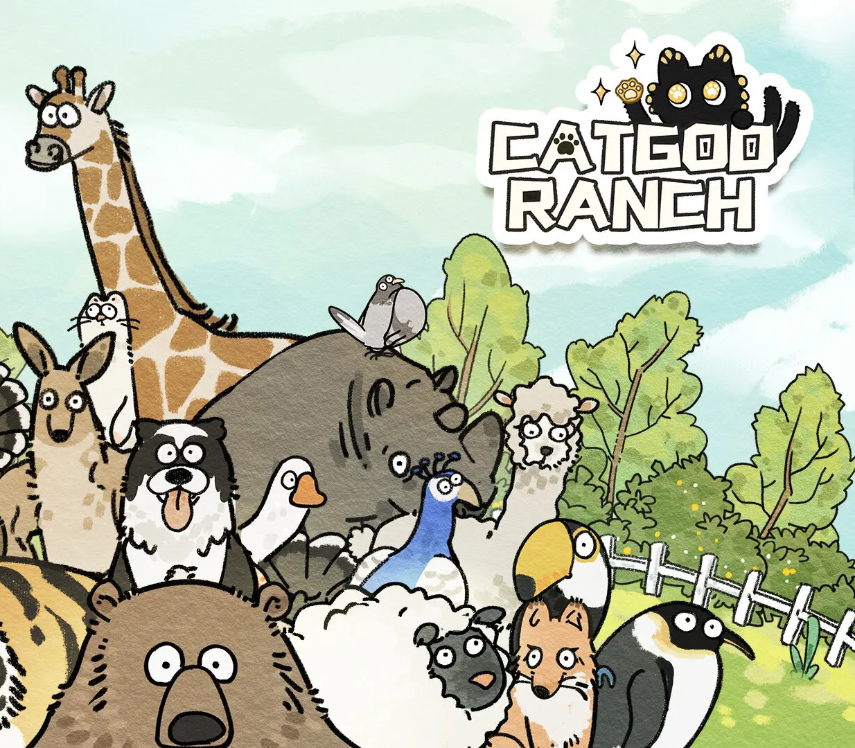 Cat God Ranch PC Steam CD Key Logo