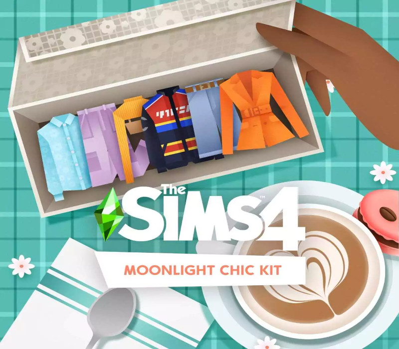 The Sims 4 - Moonlight Chic Kit DLC PC EA App CD Key Logo