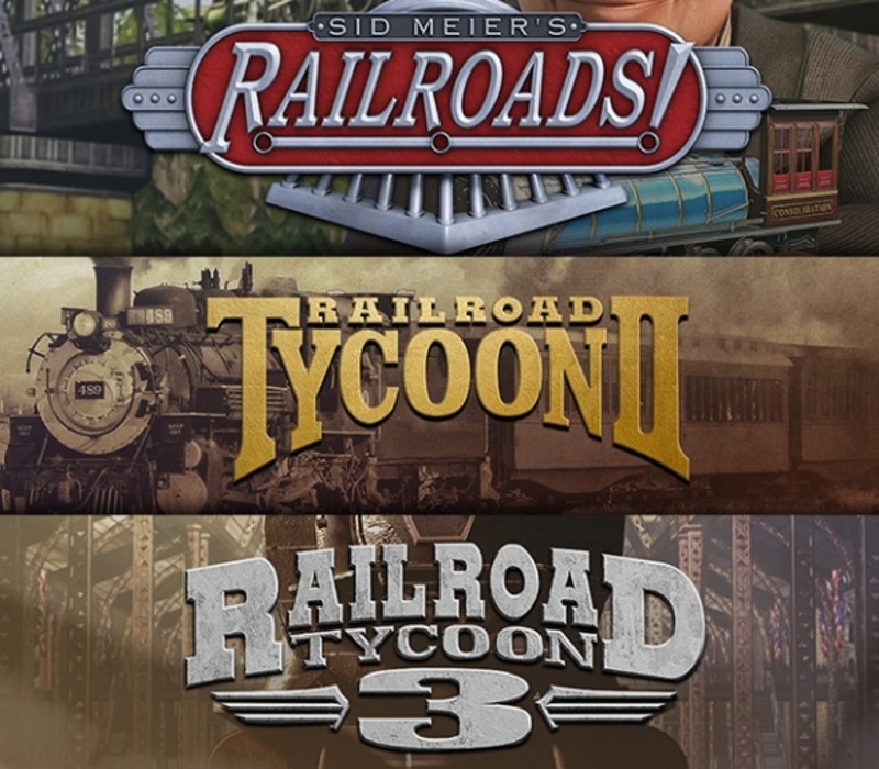 Railroad Tycoon Collection Steam CD Key Logo