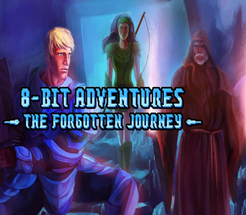 8-Bit Adventures: The Forgotten Journey Remastered Edition PC Steam CD Key Logo