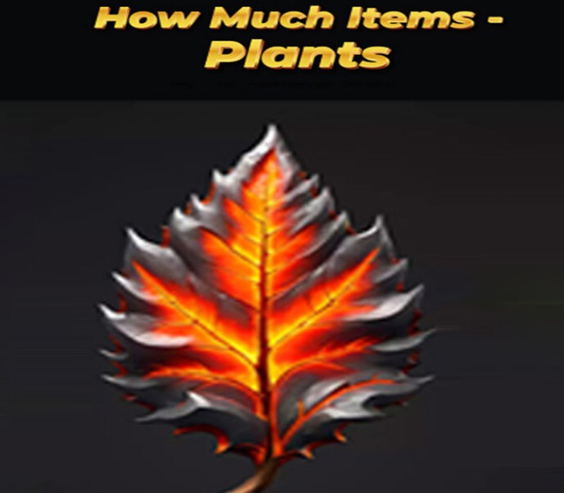 How Much Items - Plants PC Steam CD Key Logo