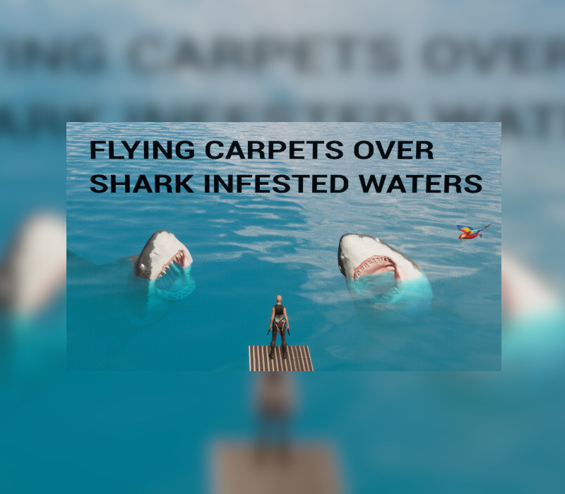 Flying Carpets Over Shark Infested Waters Steam CD Key Logo