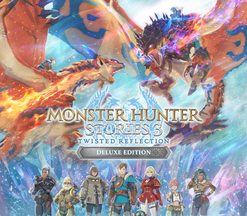 Monster Hunter Stories 3: Twisted Reflection Deluxe Edition PC Steam CD Key Logo