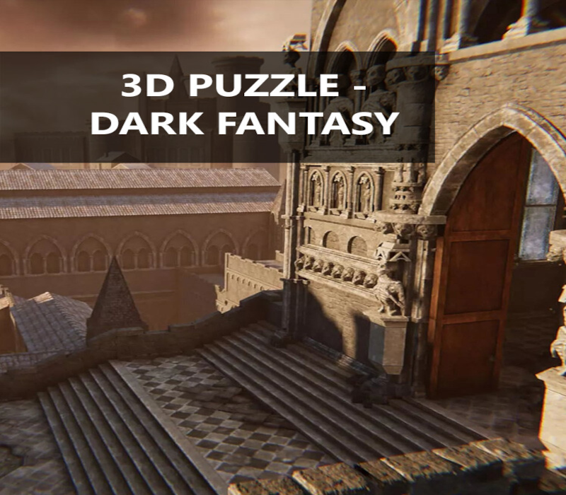 3D PUZZLE - Dark Fantasy PC Steam CD Key Logo