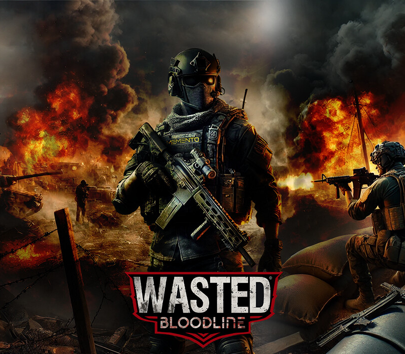 WASTED Bloodline PC Steam CD Key Logo