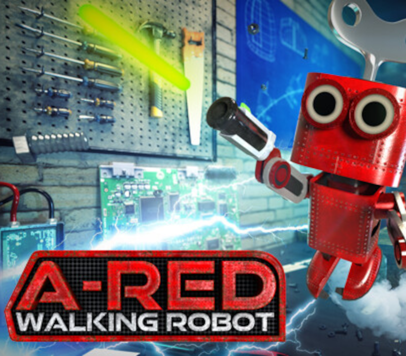 A-RED Walking Robot PC Steam CD Key Logo