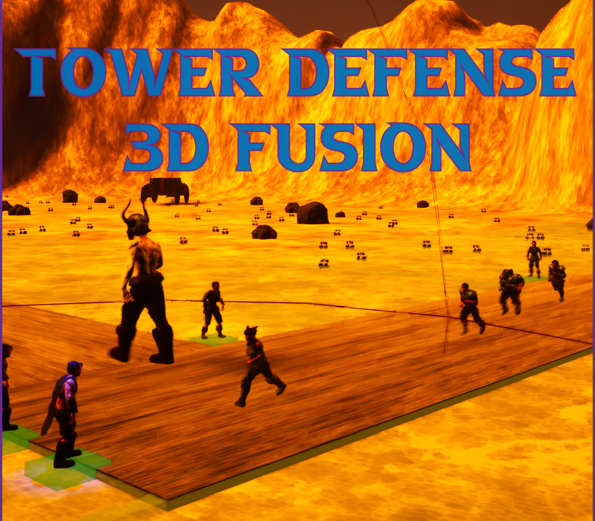 Tower Defense 3D Fusion Steam CD Key Logo