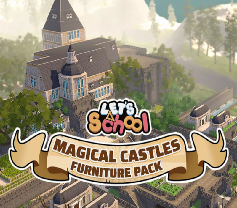 Let's School - Magical Castles Furniture Pack DLC PC Steam CD Key Logo