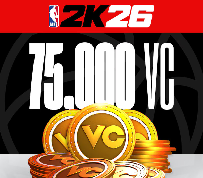 NBA 2K26 - 75,000 VC pack DLC XBOX One / Xbox Series X|S CD Key Logo