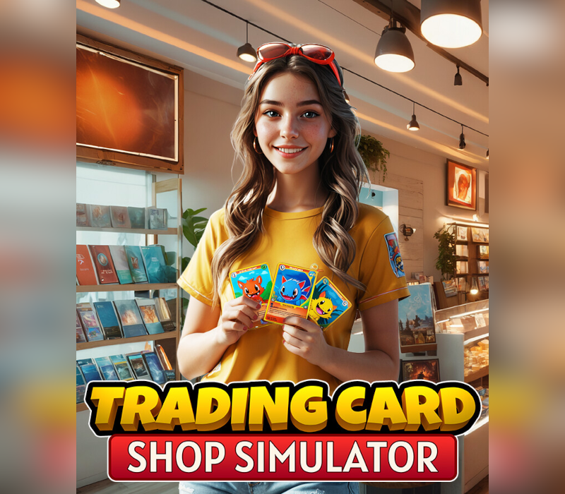 Trading Card Shop Simulator PC Steam CD Key Logo