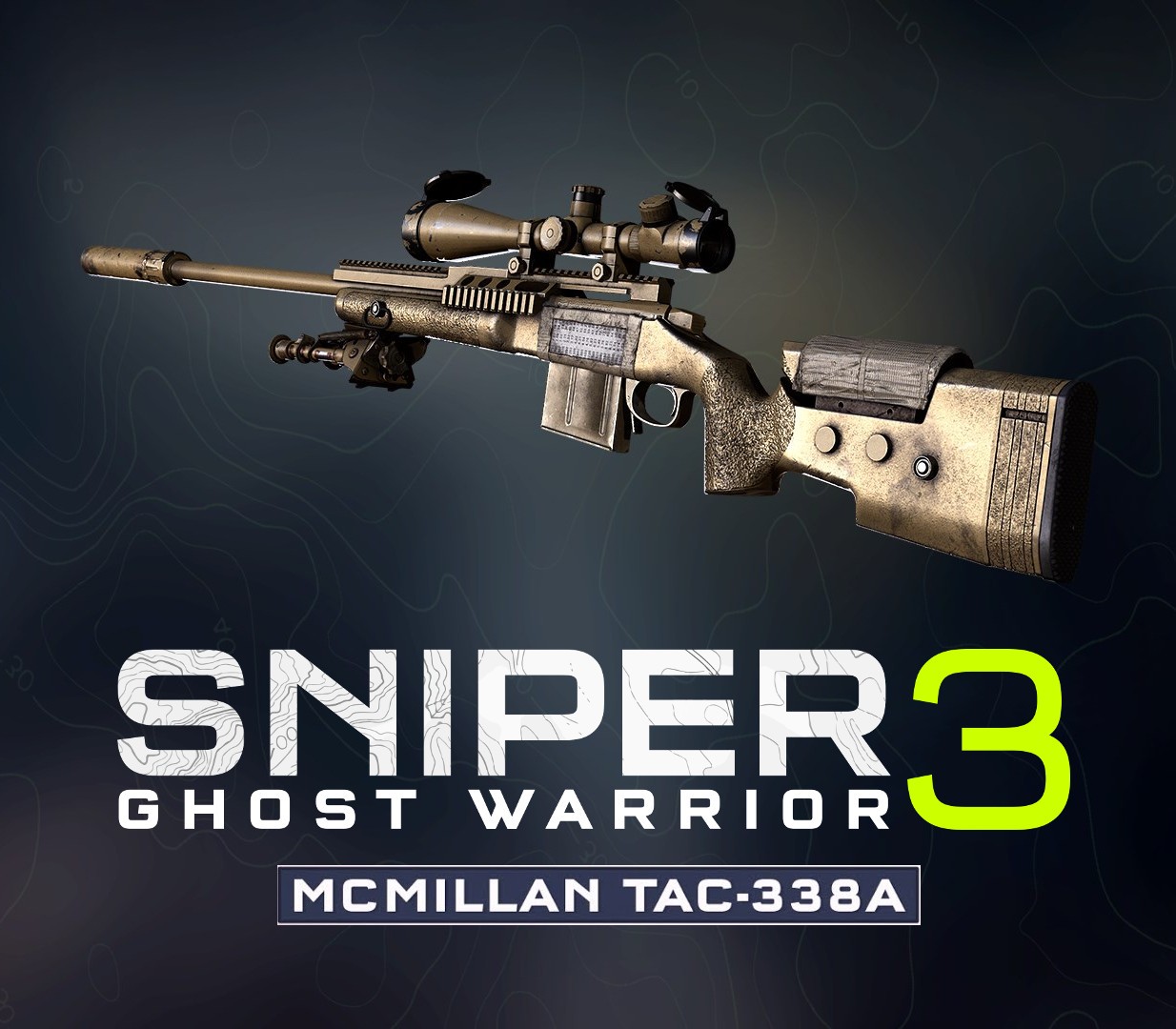 Sniper Ghost Warrior 3 - Sniper Rifle McMillan TAC-338A DLC Steam CD Key Logo